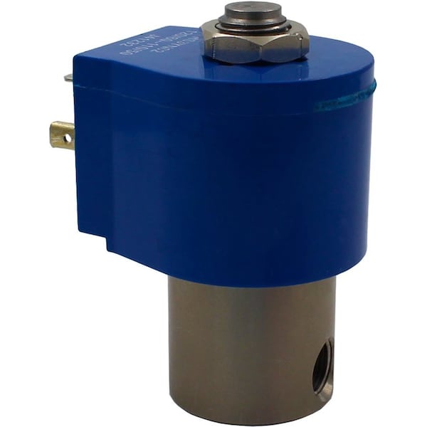 Solenoid Valve, 2-Way, Normally Closed, 120V/60V, 110V/50V, Direct Acting, EPR